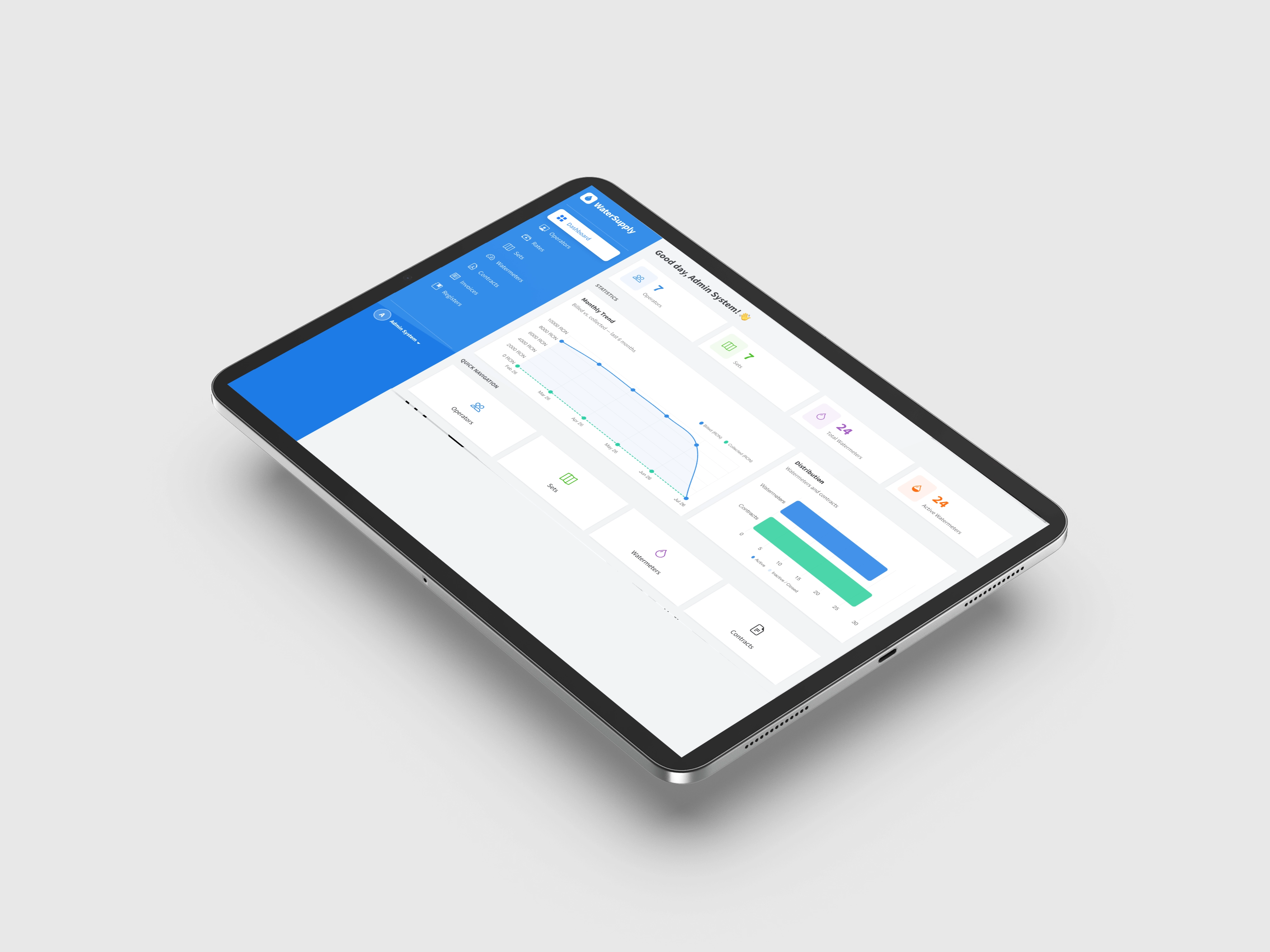24Agency project management dashboard