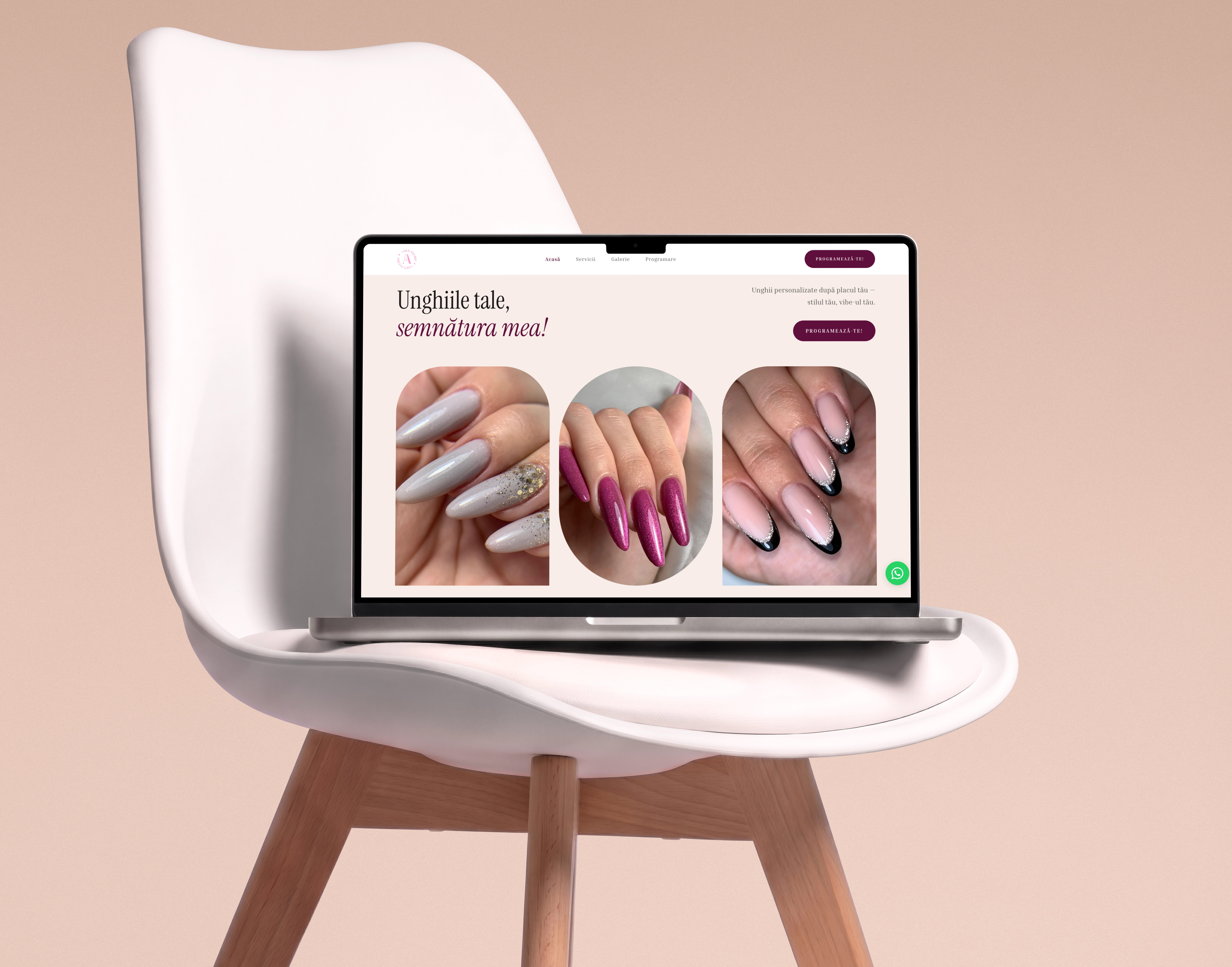Design work on computer