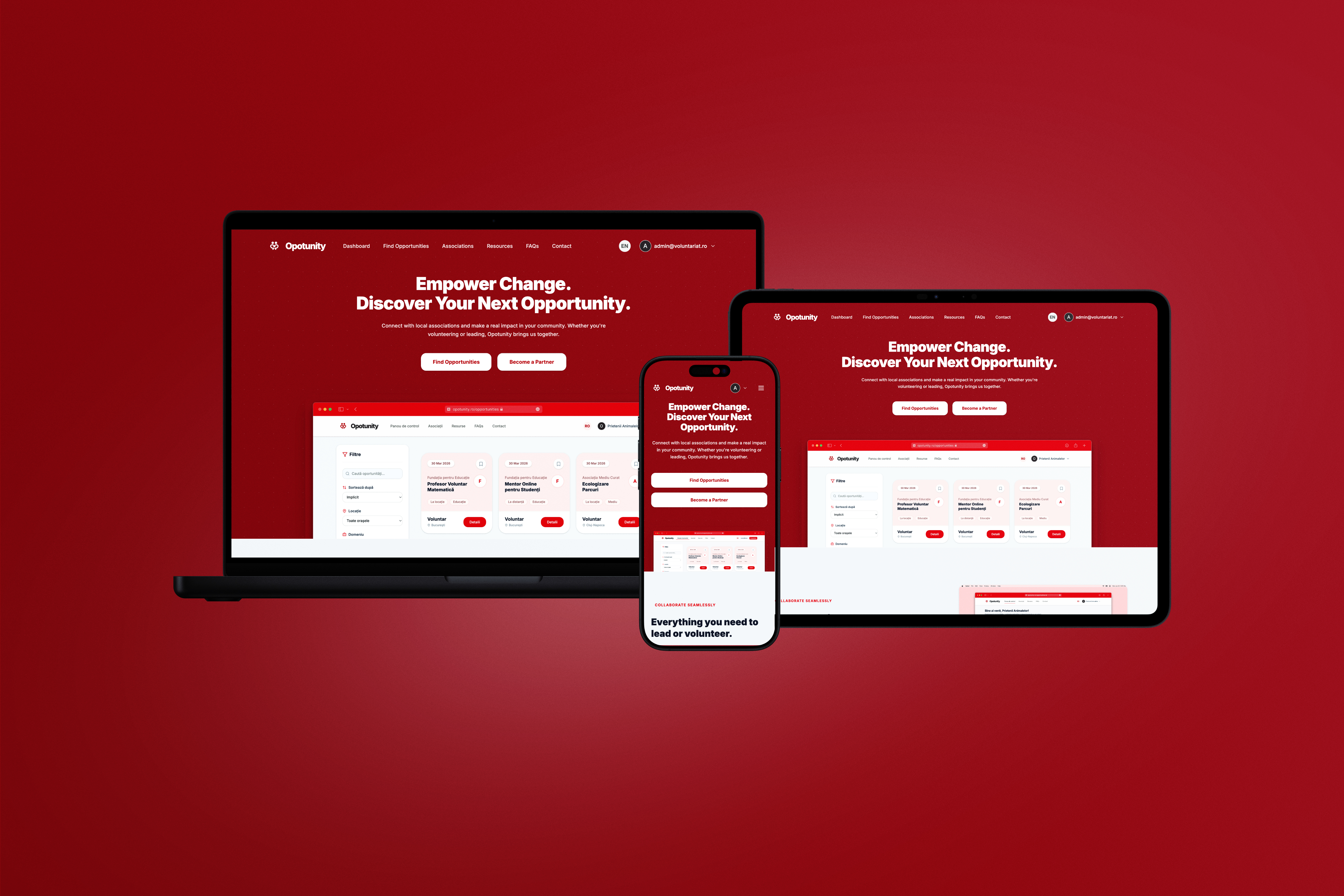 Opotunity - Connecting Volunteers & Associations